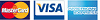 We accept Visa, Mastercard, and Amex