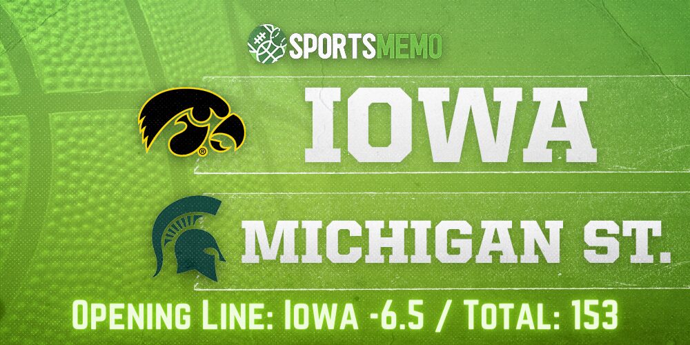 Iowa vs Michigan State logo