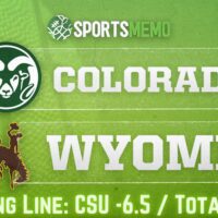 Colorado State vs Wyoming logo