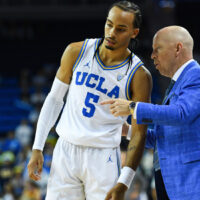 UCLA Coach Talks To Player